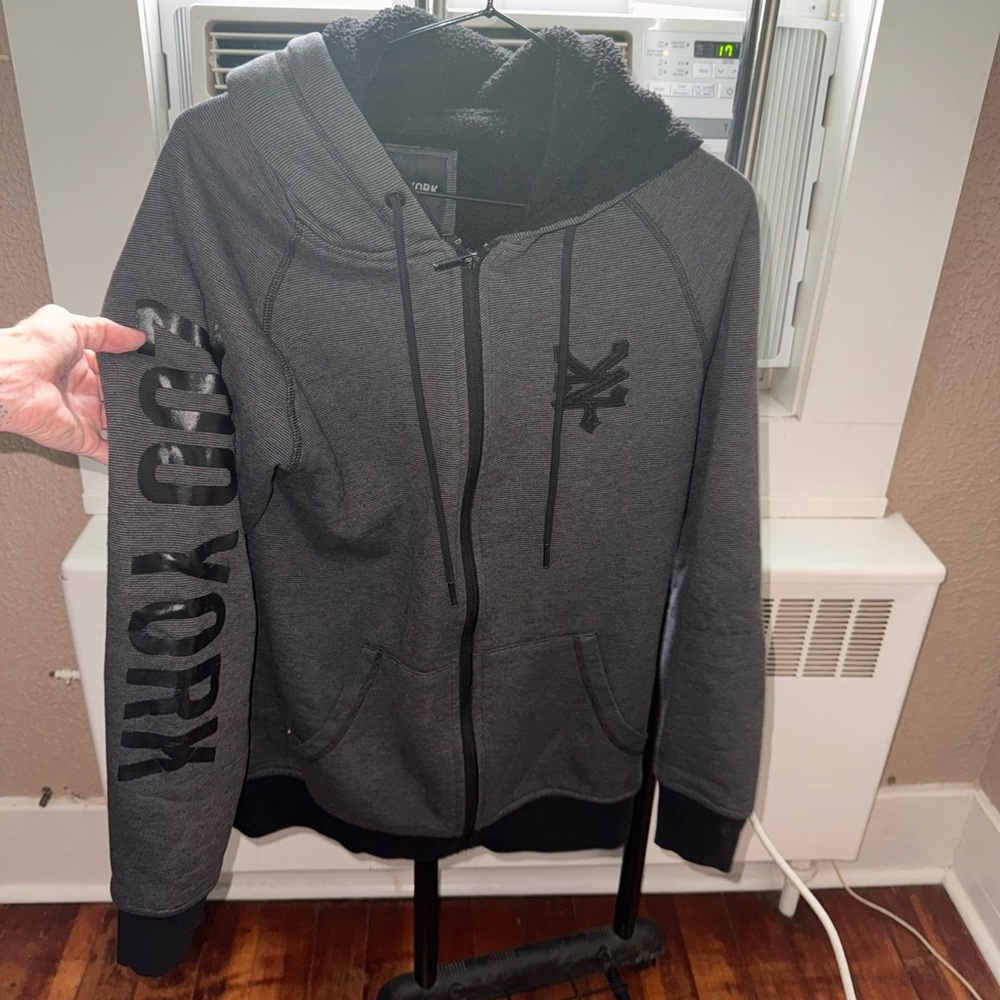 Zoo York Charcoal Hoodie with Black Lining